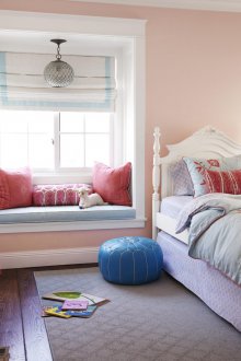 Ροζ ντεκόρ δωματίων