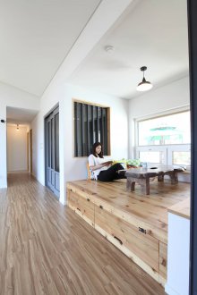 Ζωνοποίηση ιδεών με βάθρο με συρτάρια