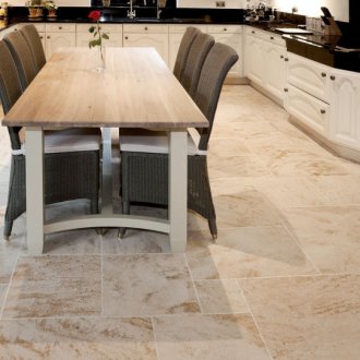 Πλακάκια στο πάτωμα της κουζίνας