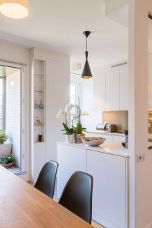 Αναδιαμόρφωση της κουζίνας με μπαλκόνι