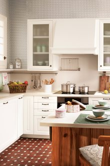 Η ανακατασκευή της κουζίνας είναι όμορφη