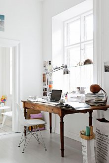Σκανδιναβικό εργασιακό στυλ στο σπίτι