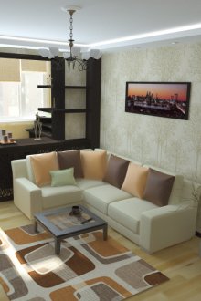 Dormitorio estrecho