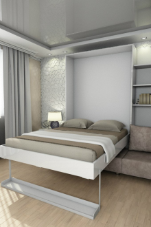 Αναδιπλούμενο καναπέ-κρεβάτι στο υπνοδωμάτιο