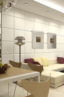 Πίνακας καθρέφτη για την προβολή της τραπεζαρίας στο εσωτερικό