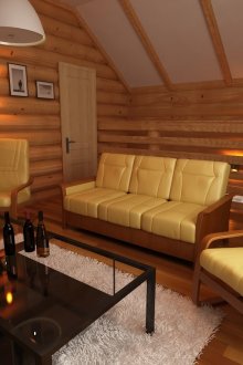 Χώρος ξεκούρασης στον δεύτερο όροφο του μπάνιου