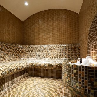 Μωσαϊκό λουτρό στο εσωτερικό