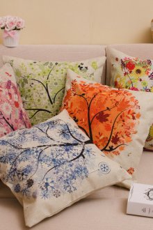 Φωτεινά όμορφα μαξιλάρια για διακόσμηση σπιτιού