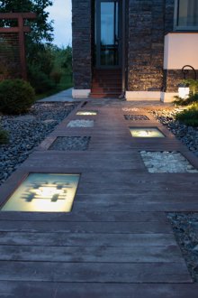 Ενσωματωμένα φώτα πορείας και φωτισμού