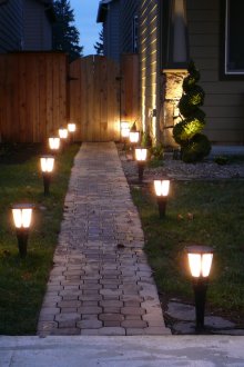 Χαμηλά φώτα για φωτισμό στίβου