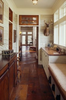 Hallway in a country style house