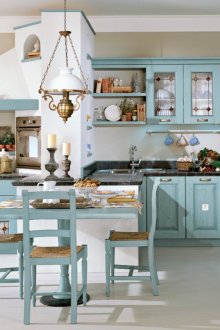 Ιταλική κουζίνα με στυλ