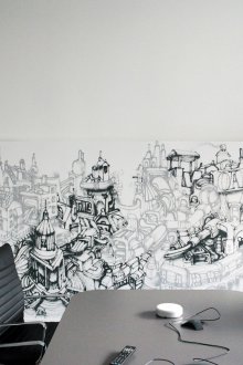 Διακριτικό σχέδιο στο εσωτερικό