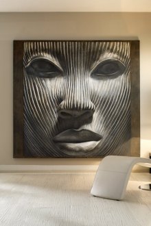 Νωπογραφία σε μοντέρνο εσωτερικό