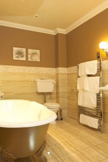 Μπλέ κρέμα με κρέμα