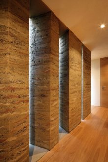 Σκυρόδεμα πολύχρωμες στήλες