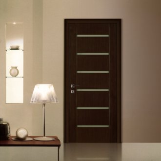 Το Wenge πήγε γυάλινη πόρτα