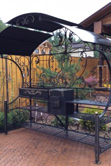 Σφυρηλατημένη σχάρα μπάρμπεκιου