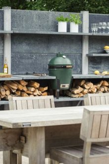 Φούρνο Tandoor και βεράντα