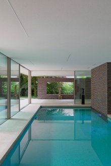 Παραλλαγή σχεδιασμού οικίας με πισίνα