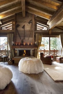 Τα παράθυρα οροφής σε στιλ σαλέ