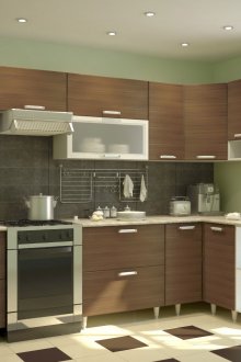 Καφέ γωνιά σετ κουζίνας