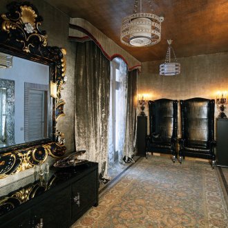 Empire στυλ καφέ οροφή