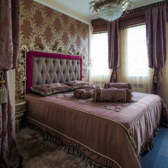 Υπνοδωμάτιο σε απαλούς τόνους σύντηξης