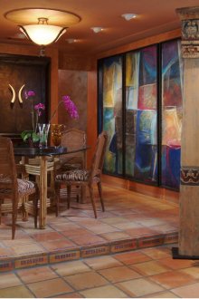 Αίθουσα αιγυπτιακής τραπεζαρίας