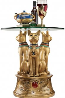 Αιγυπτιακό στρογγυλό τραπέζι