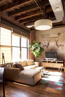 Σπειροειδής σκάλα βιομηχανικού στυλ