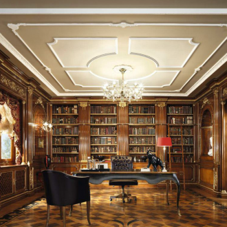 Κιβώτιο βιβλιοθήκης με ξύλινο τοίχωμα