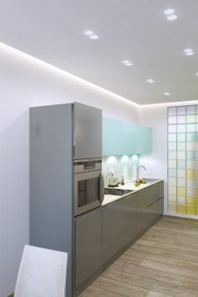 Μικρή κουζίνα υψηλής τεχνολογίας