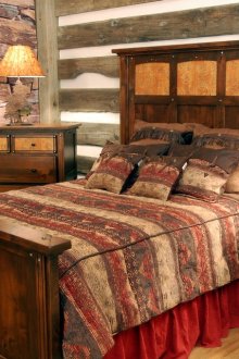 Ρουστίκ υπνοδωμάτιο