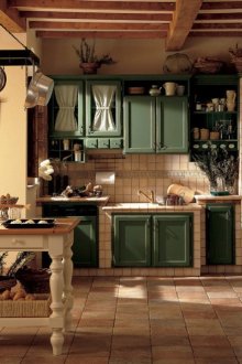 Καλή κουζίνα ρουστίκ στυλ