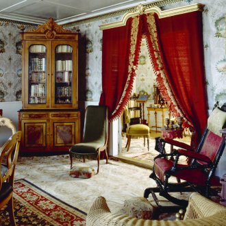 Βικτωριανό ταπετσαρία σαλόνι