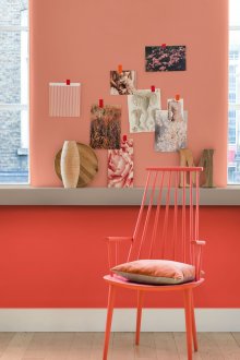 Ο συνδυασμός των διαφορετικών αποχρώσεων των κοραλλιών