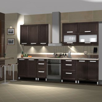 Έξυπνη πόρτα wenge